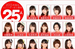 あなたは誰を買う？もう一つのAKB48総選挙・「AKB48 メンバーズカレンダー」がもうすぐ発売！